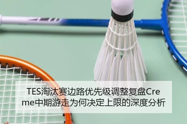 TES淘汰赛边路优先级调整复盘Creme中期游走为何决定上限的深度分析